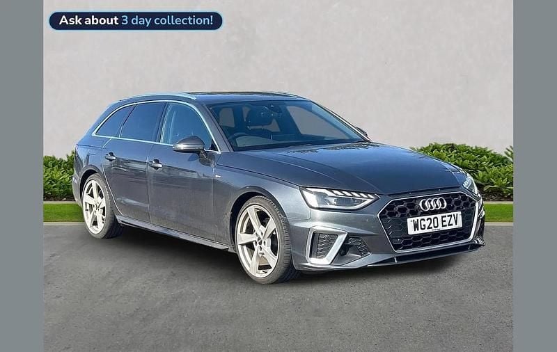 Used Audi A4 S-Line 163 HP (119 kW) 2020 Grey Estate