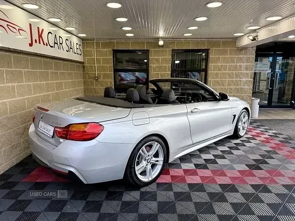 Used BMW 430 Cabriolet M Sport 255 HP (187 kW) 2015 Silver Cabriolet