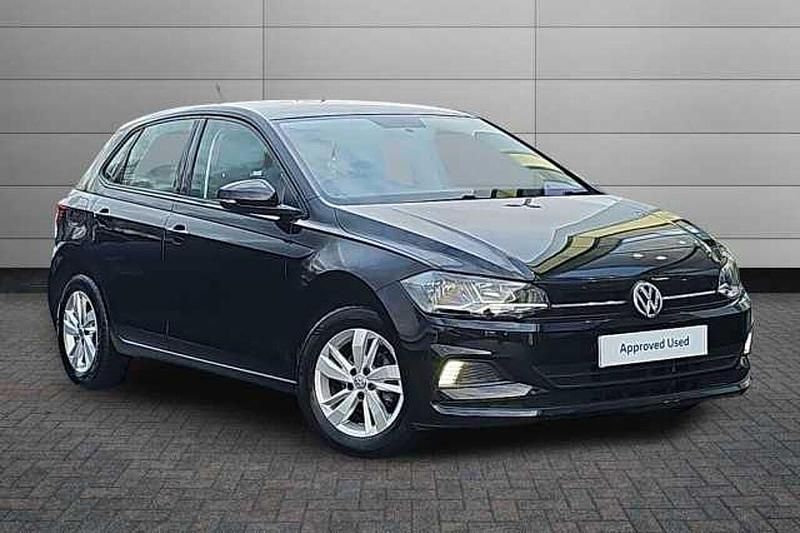 Black Used 2018 VW Polo SE Hatchback | £12,395 (Fair price) - Image 1/4