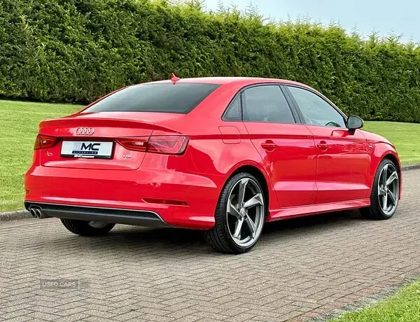 Used Audi A3 S-Line 150 HP (110 kW) 2014 Red Sedan