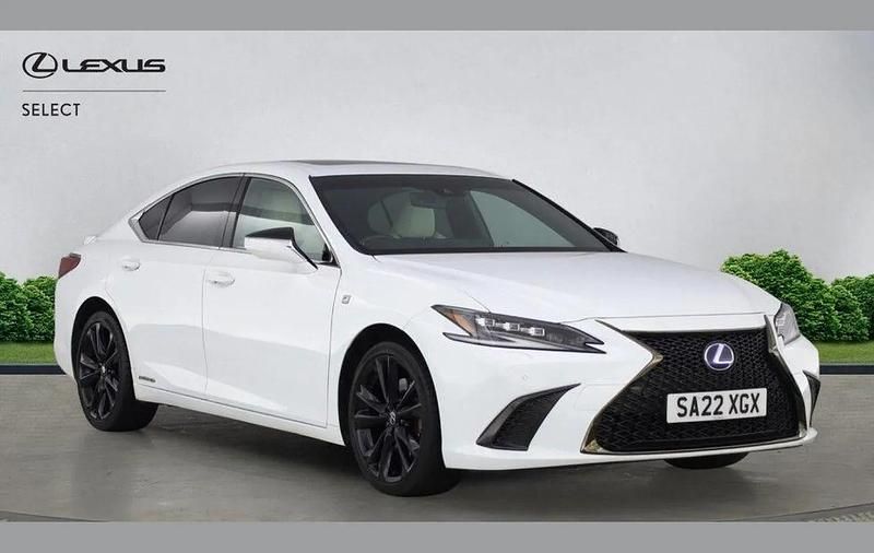 White Used 2022 Lexus ES300H Sport Line Sedan | £29,000 (Good price) - Image 1/2