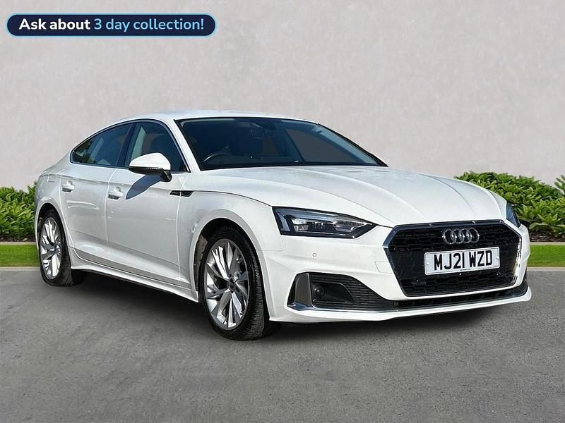 White Used 2021 Audi A5 Sport Coupe | £19,999 (Super price) - Image 1/4