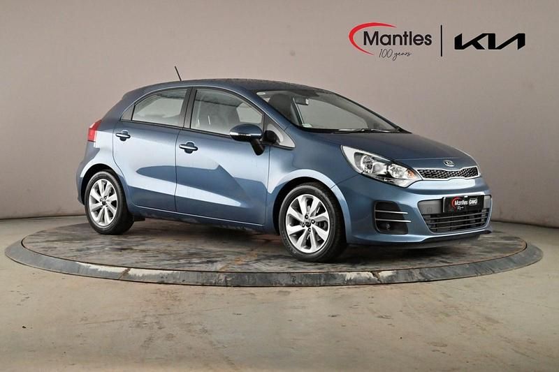 Blue Used 2015 Kia Rio Hatchback | £9,995 (Expensive) - Image 1/4