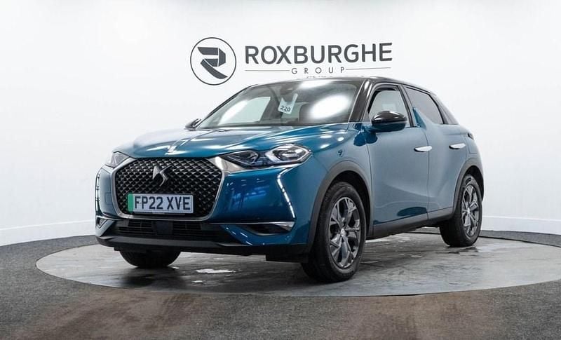 Used DS Automobiles DS3 Crossback Bastille 100 kW (136 HP) 2022 Blue SUV