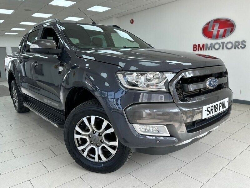 Grey Used 2018 Ford Ranger Wildtrack Pickup | £14,995 (Good price) - Image 1/4