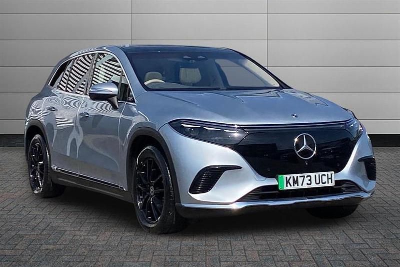 Used Mercedes EQS580 Business 400 kW (544 HP) 2024 High tech silver Estate