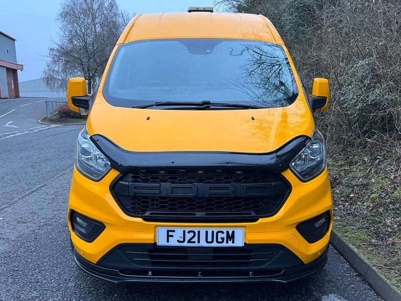 Used Ford Transit Custom Trend 130 HP (95 kW) 2021 Yellow Van