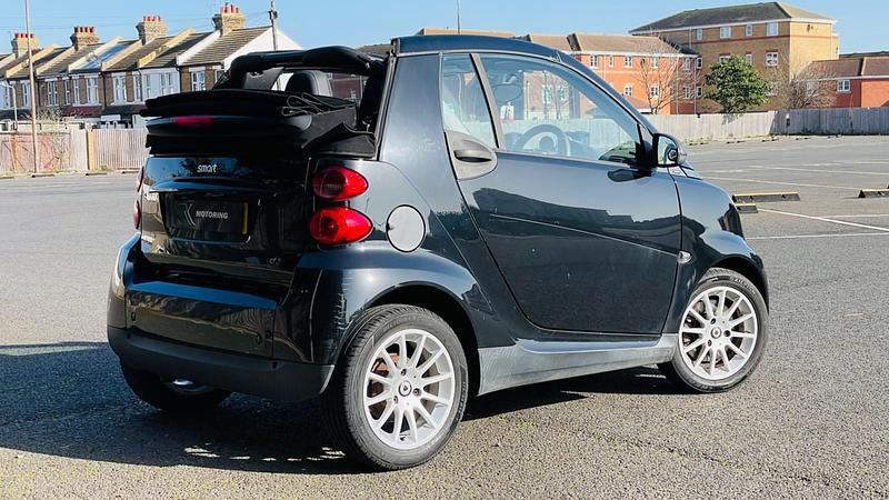 Used Smart ForTwo Cabrio Passion 2009 Black Cabriolet