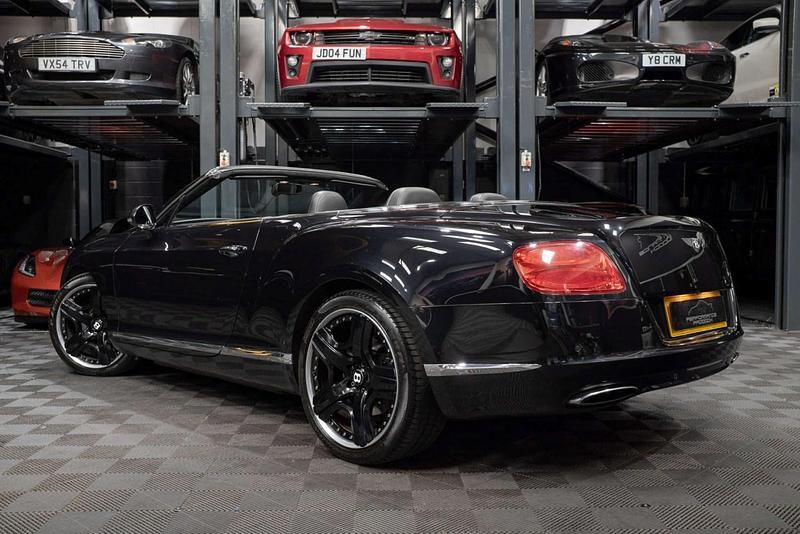 Used Bentley Continental GT Convertible 2012 Black Cabriolet