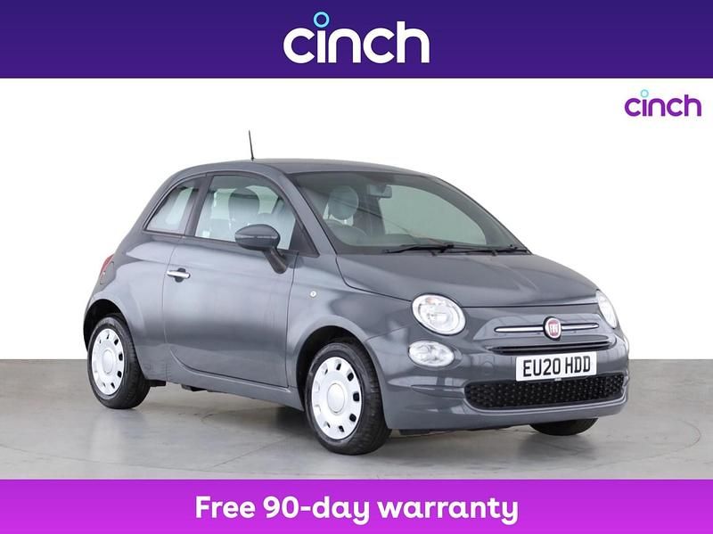 Grey Used 2020 Fiat 500 Pop Hatchback | £7,999 (Good price) - Image 1/3