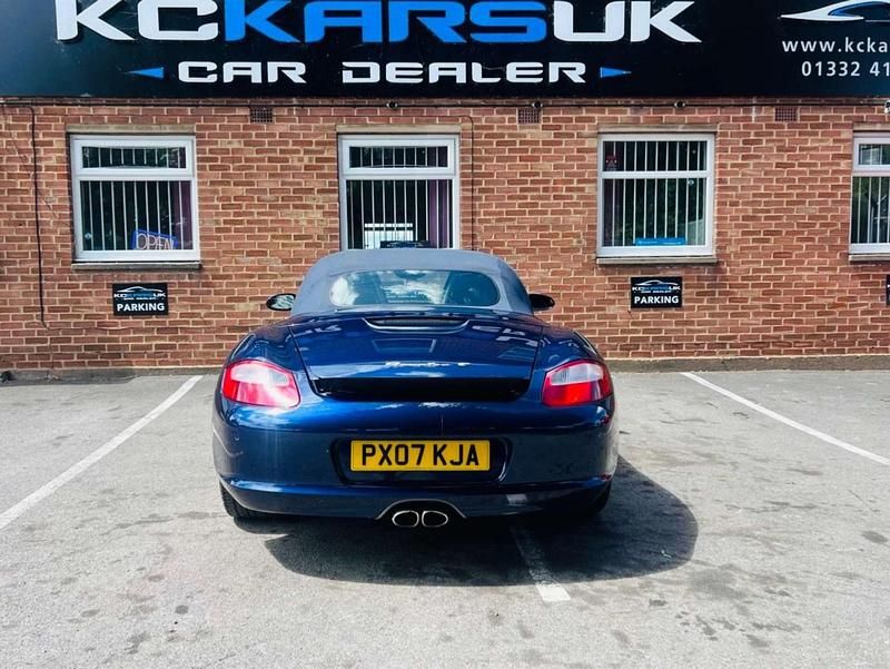 Used Porsche Boxster 295 HP (216 kW) 2007 Blue Cabriolet