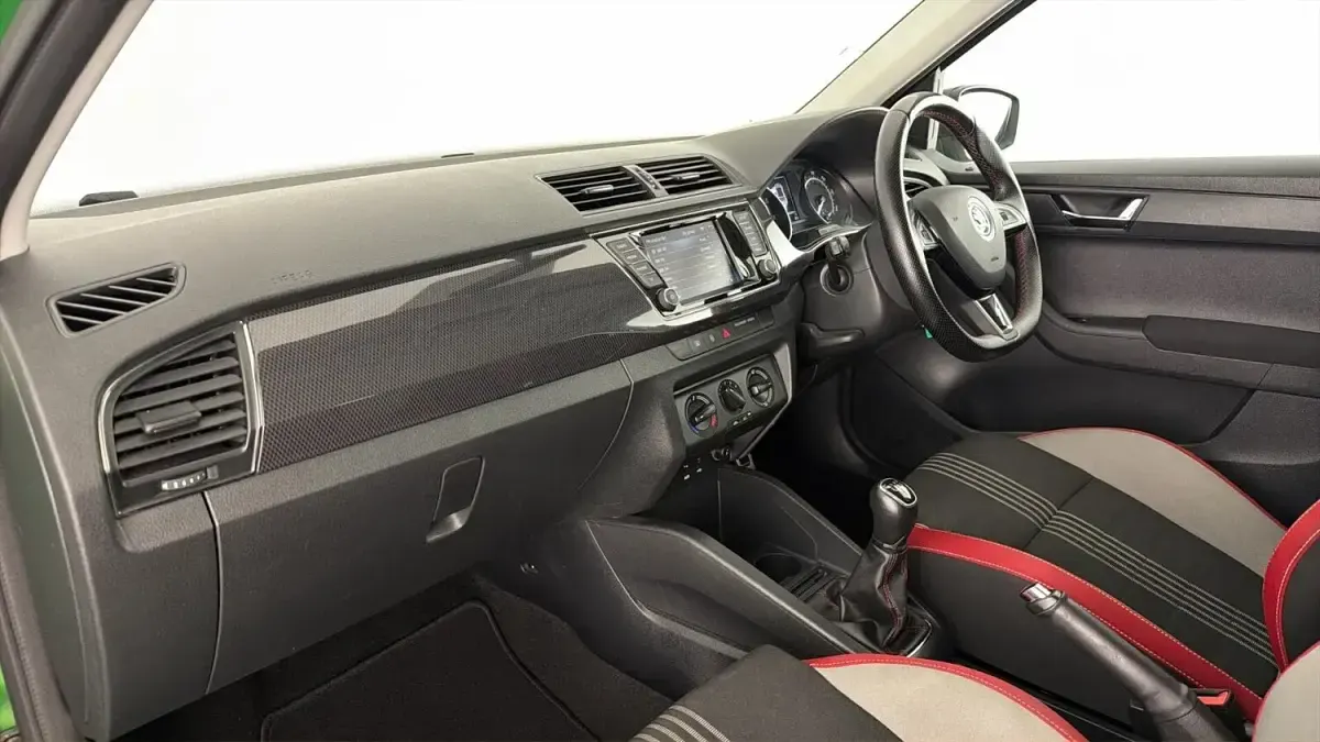 Used Skoda Fabia Monte Carlo 95 HP (69 kW) 2017 Green Hatchback