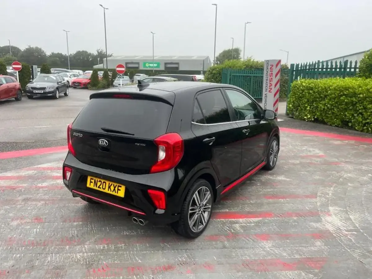 Used Kia Picanto GT-Line 83 HP (61 kW) 2020 Black Hatchback