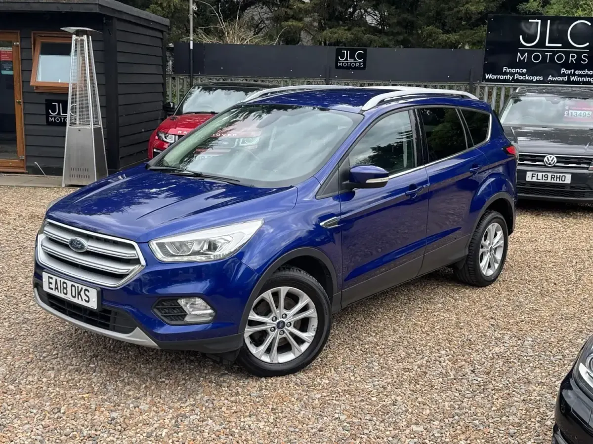 Used Ford Kuga Titanium 150 HP (110 kW) 2018 Blue SUV