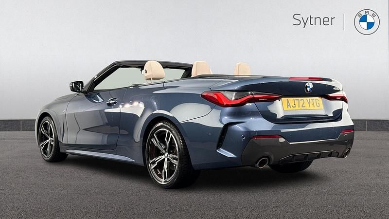 Used BMW 420 M Sport 181 HP (133 kW) 2023 Blue Cabriolet