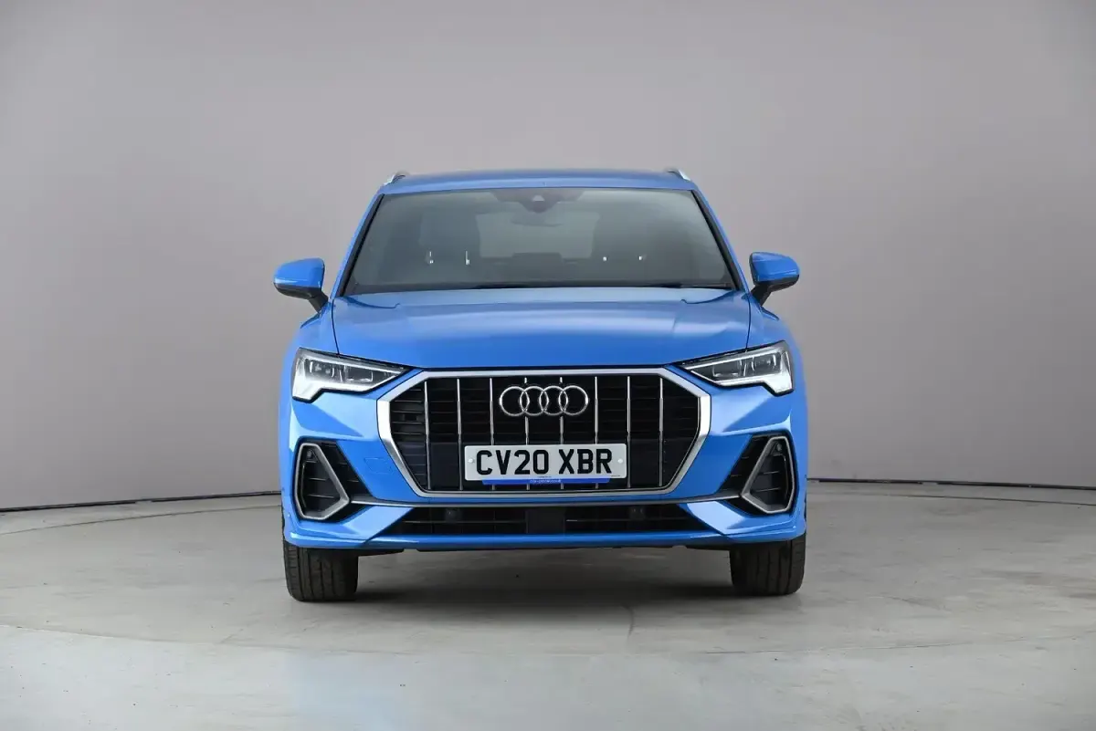 Used Audi Q3 S-Line 150 HP (110 kW) 2020 Blue SUV