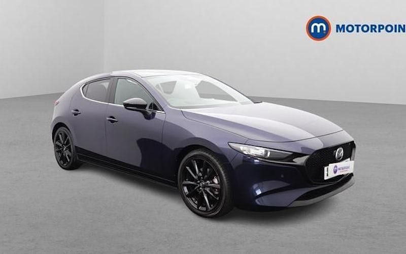 Used Mazda 3 Homura-Line 140 HP (102 kW) 2025 Blue Hatchback
