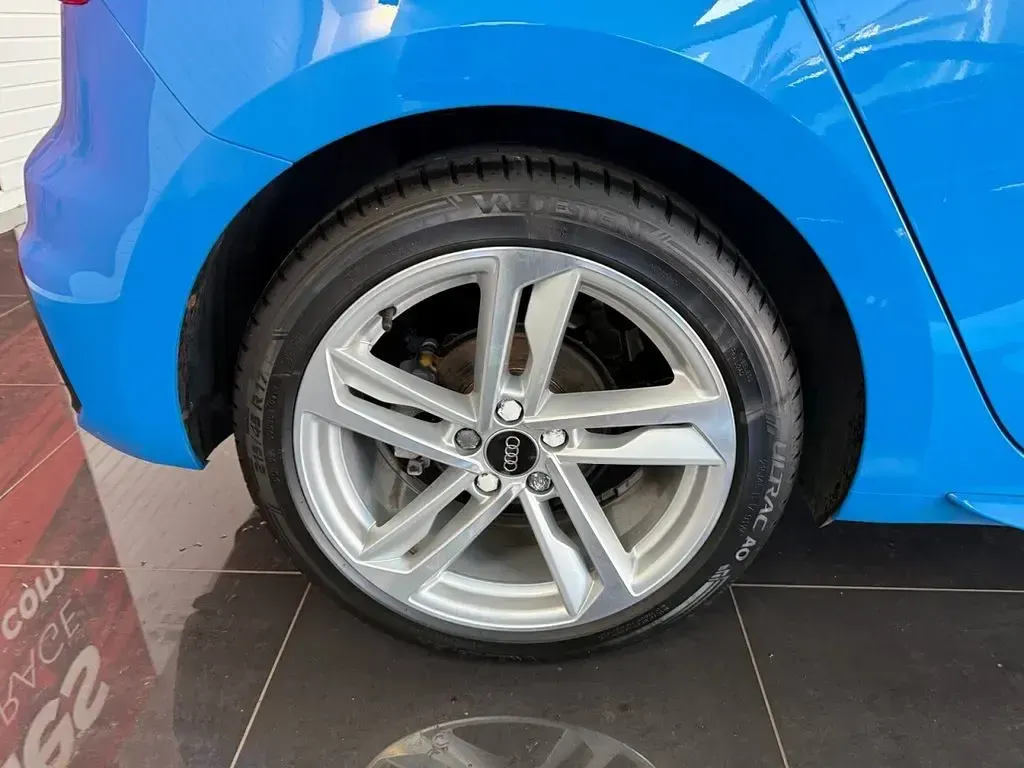Used Audi A1 Sportback S-Line 110 HP (80 kW) 2022 Blue Hatchback