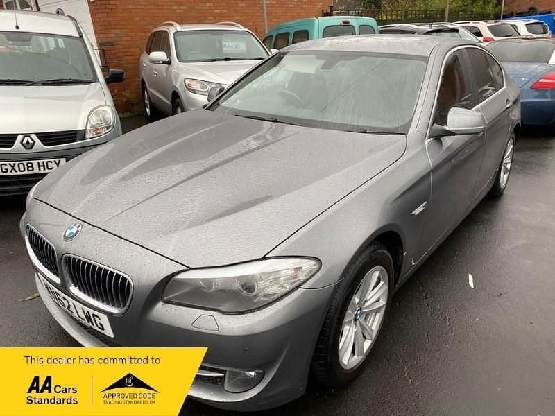 Grey Used 2012 BMW 520 Efficient Dynamics Sedan | £3,495 (Fair price) - Image 1/4