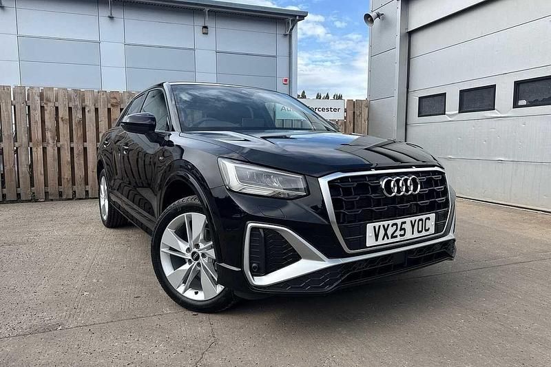Black Used 2025 Audi Q2 S-Line SUV | £35,990 - Image 1/4