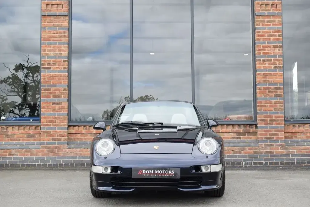 Used Porsche 993 200 HP (147 kW) 1995 Blue Cabriolet