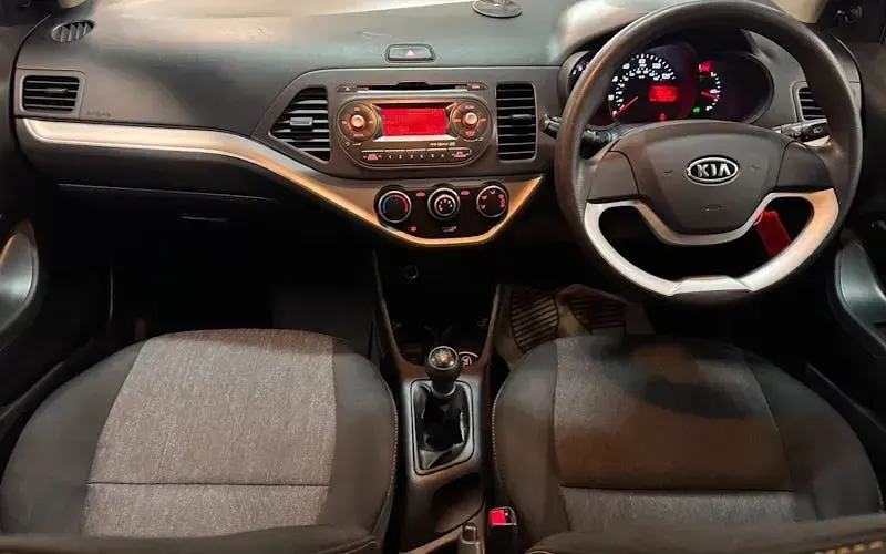 Used Kia Picanto 69 HP (50 kW) 2012 Black Hatchback