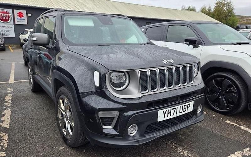 Black Used 2021 Jeep Renegade Limited SUV | £12,999 (Fair price) - Image 1/1