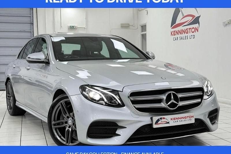 Used Mercedes E220 AMG line 2016 Silver Sedan