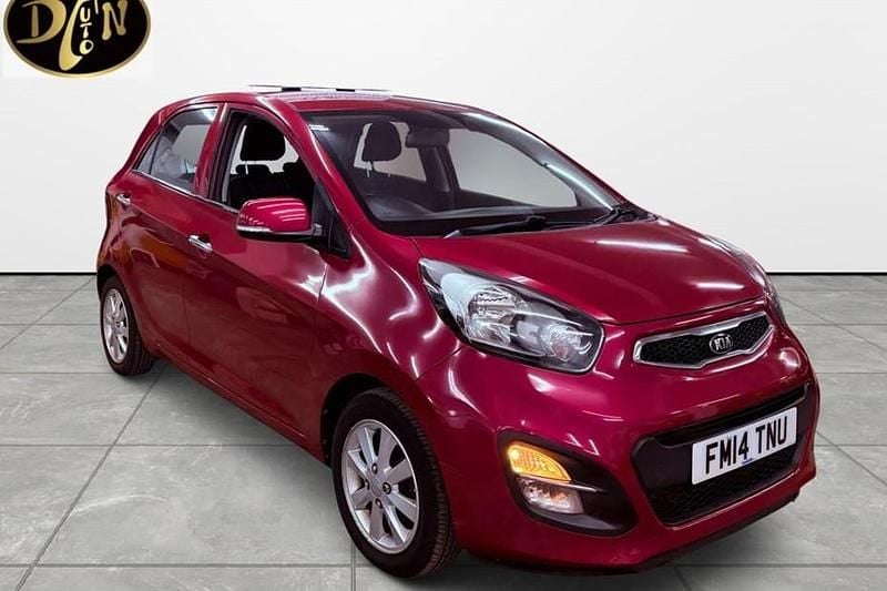 Used Kia Picanto 84 HP (61 kW) 2014 Pink Hatchback