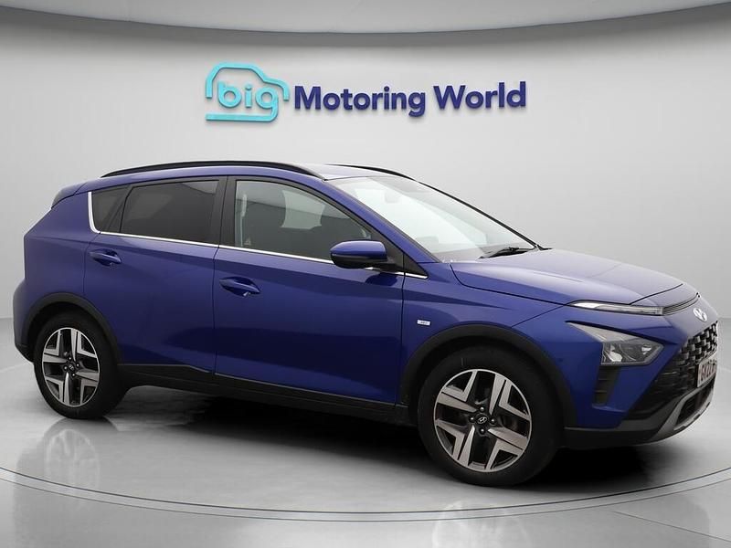 Blue Used 2022 Hyundai Bayon Premium SUV | £14,900 (Fair price) - Image 1/4
