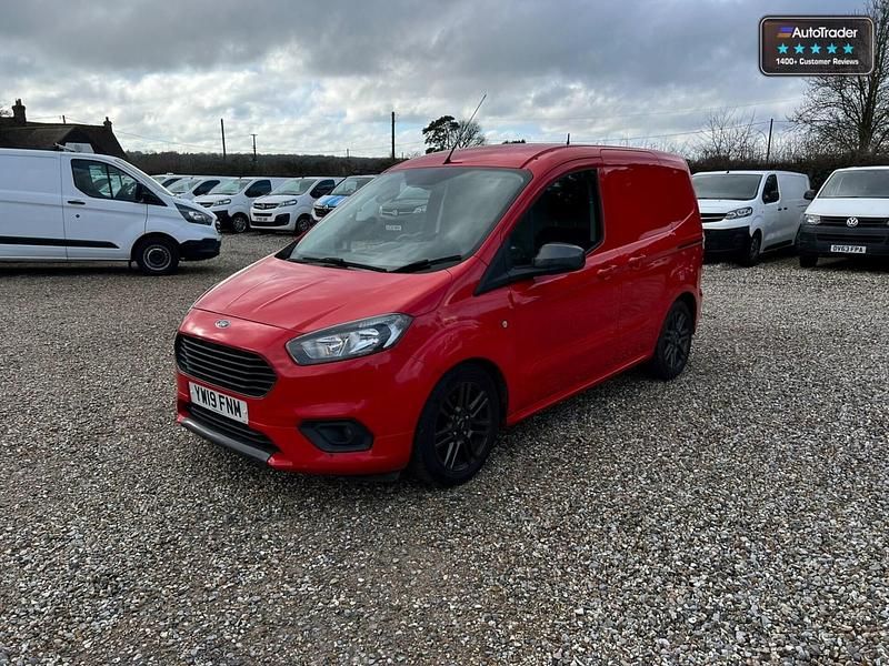 Used Ford Transit Sport 100 HP (73 kW) 2019 Red Van