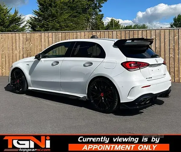 Used Mercedes A45 AMG 2020 White Hatchback