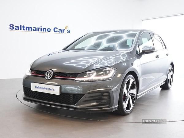 Used VW Golf VII GTI 245 HP (180 kW) 2019 Grey Hatchback