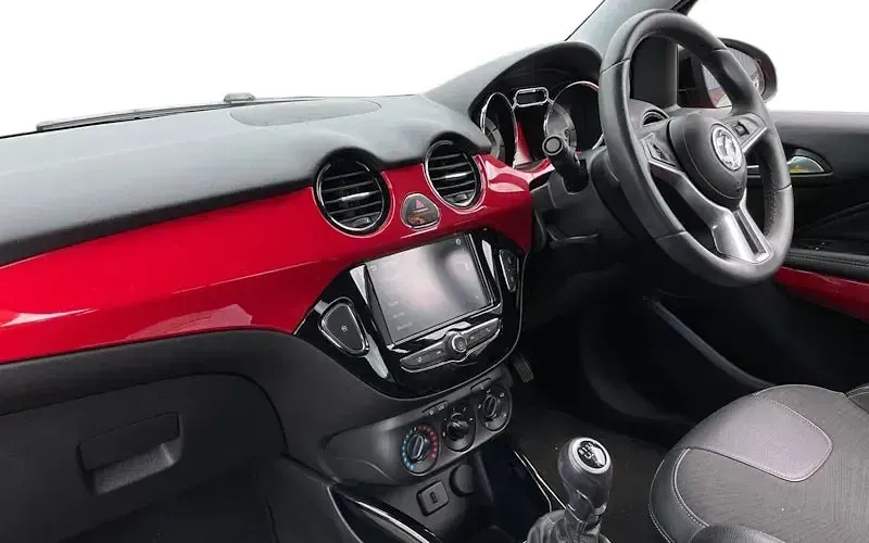 Used Vauxhall Adam 69 HP (50 kW) 2019 Red Hatchback