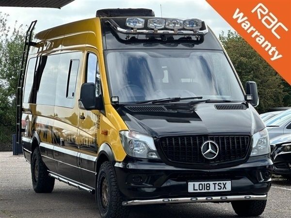 Yellow Used 2018 Mercedes Sprinter Van | £27,000 - Image 1/1