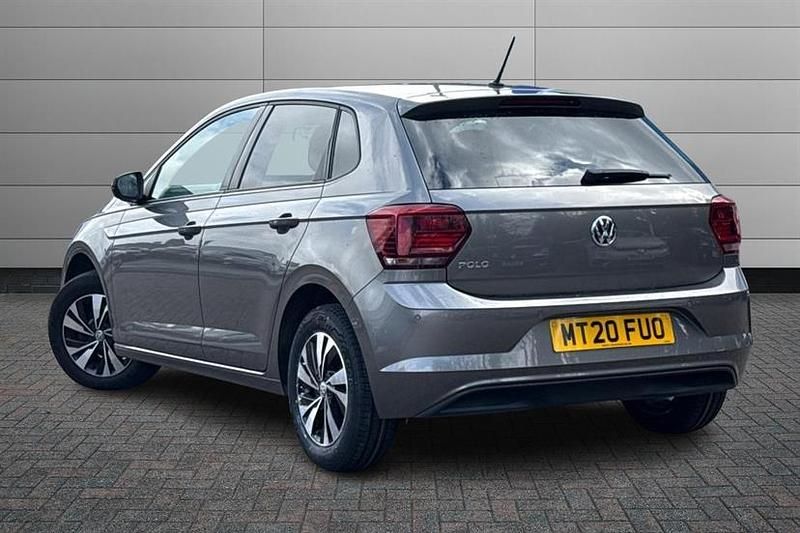 Used VW Polo Match 95 HP (69 kW) 2020 Limestone grey Hatchback