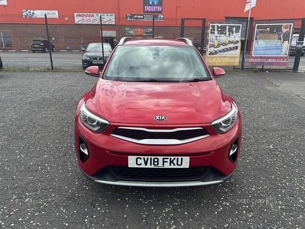 Used Kia Stonic 118 HP (86 kW) 2018 Red SUV