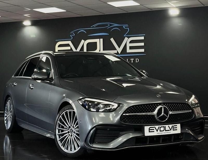 Used Mercedes C200 AMG line 2022 Grey Estate