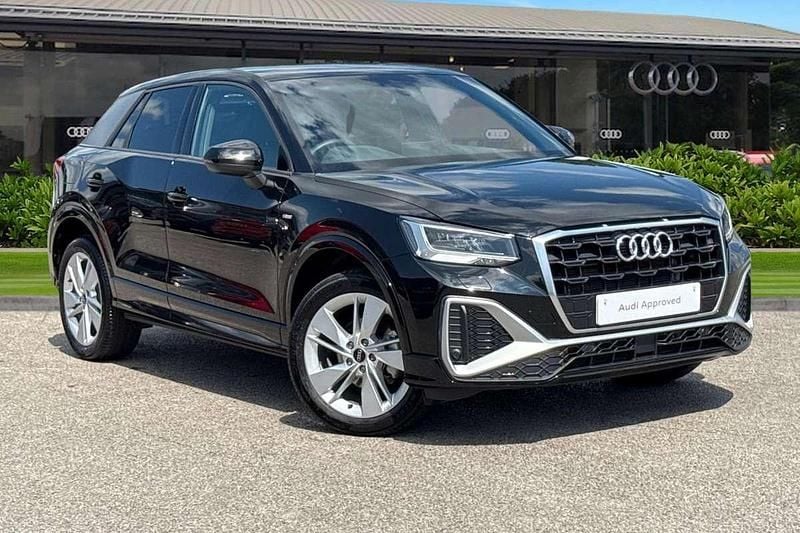 Black Used 2024 Audi Q2 S-Line SUV | £25,490 (Fair price) - Image 1/4