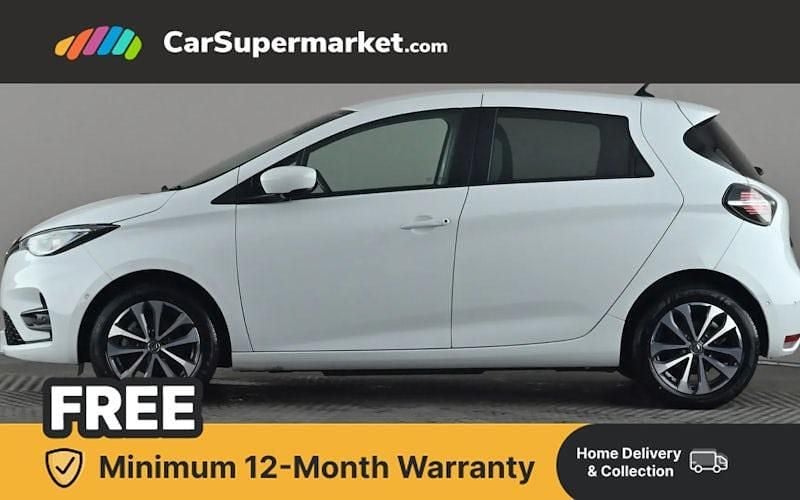 Used Renault Zoe GT-Line 100 kW (136 HP) 2022 White Hatchback