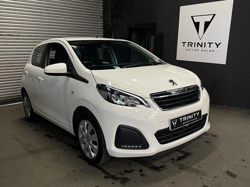 White Used 2019 Peugeot 108 Active Hatchback | £6,995 (Fair price) - Image 1/4