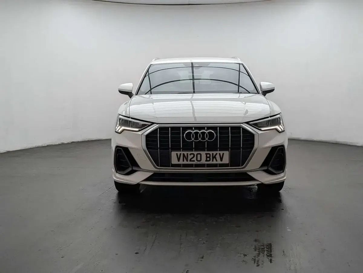 Used Audi Q3 S-Line 150 HP (110 kW) 2020 White SUV