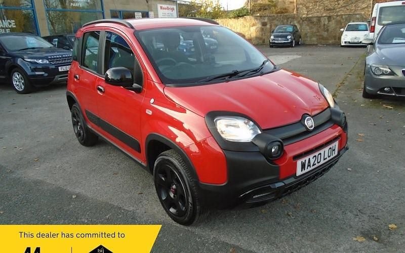 Red Used 2020 Fiat Panda 4x4 Hatchback | £8,995 (Fair price) - Image 1/4