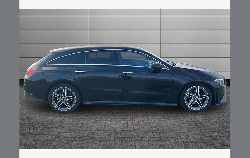 Used Mercedes CLA180 AMG Line Premium Plus 136 HP (100 kW) 2020 Cosmos black Sedan