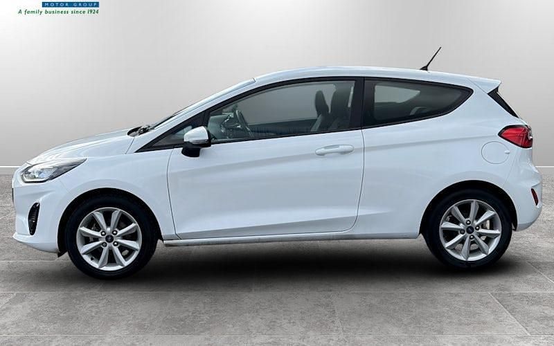 Used Ford Fiesta Trend 101 HP (74 kW) 2021 White Hatchback