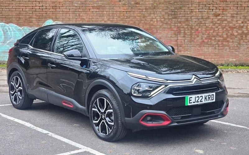 Used Citroën e-C4 Shine 100 kW (136 HP) 2021 Black Hatchback