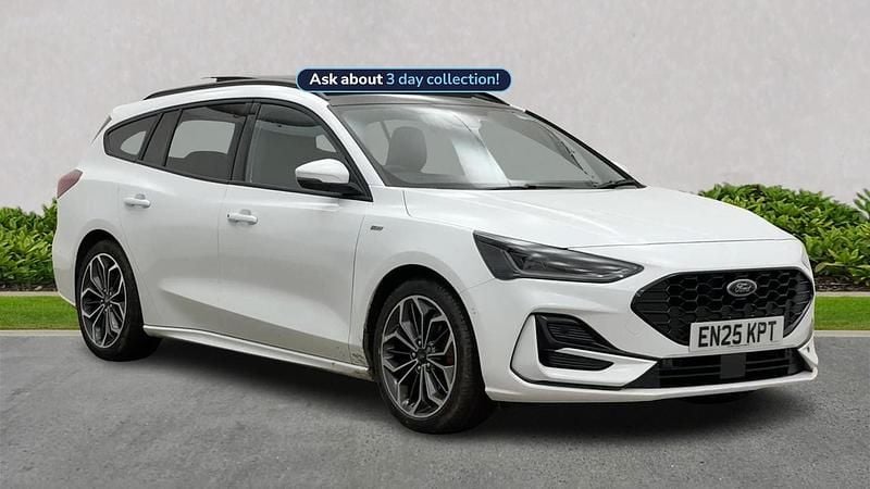 Used Ford Focus ST-Line X 155 HP (114 kW) 2025 White Estate