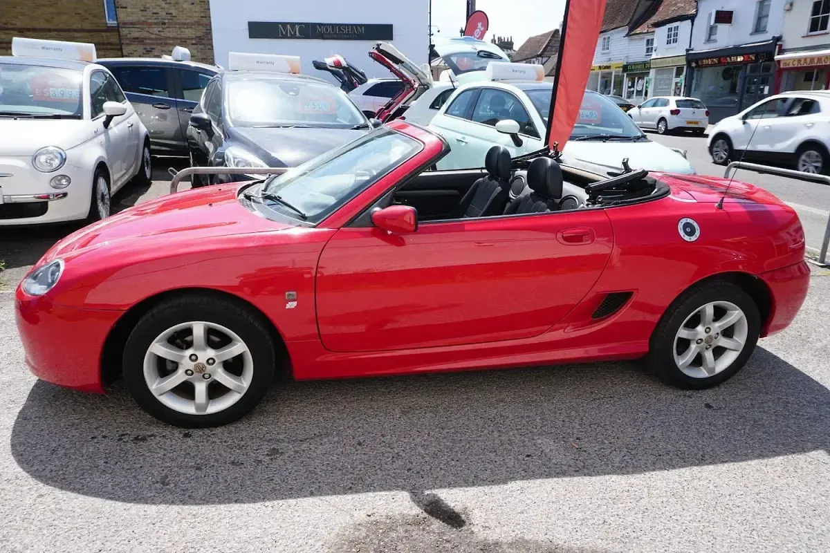 Used MG F 2003 Red Cabriolet