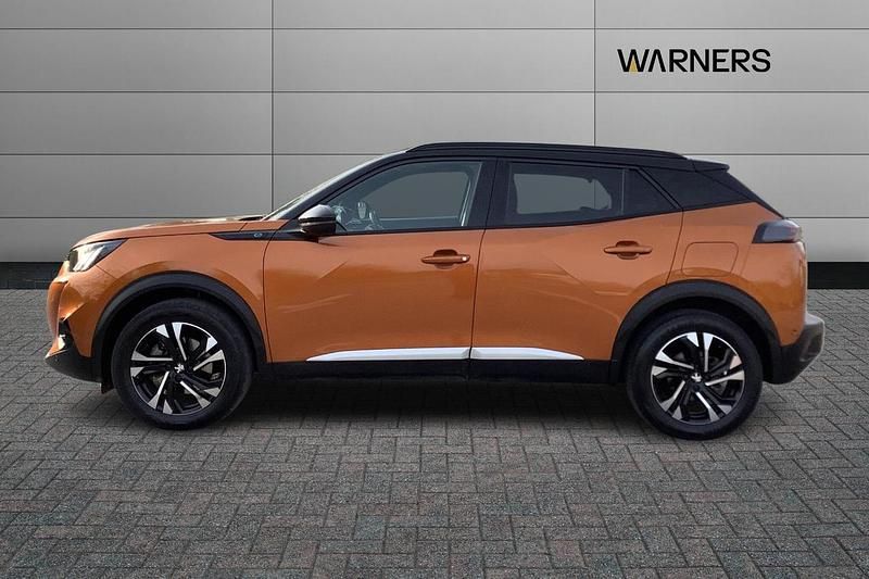 Used Peugeot e-2008 GT 98 kW (134 HP) 2022 Orange SUV
