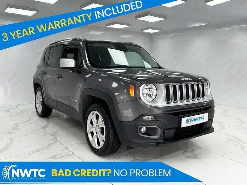 Grey Used 2016 Jeep Renegade Limited SUV | £8,895 (Fair price) - Image 1/4